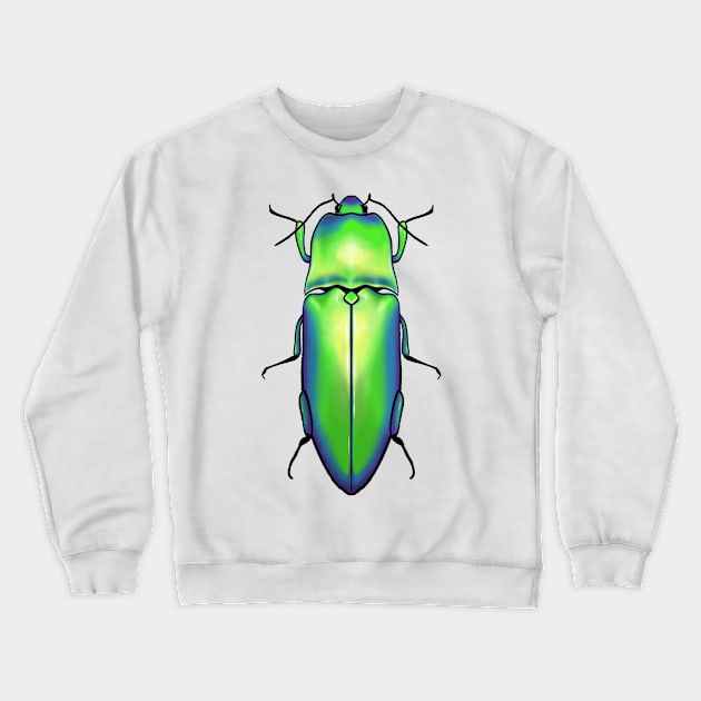 Beetle Crewneck Sweatshirt by Gwenpai